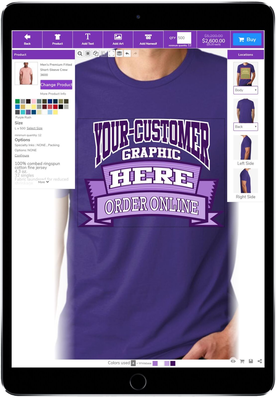 Tommy's t hot sale shirt factory