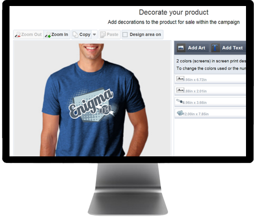 Design T-shirt for Selling Wholesale T-shirt Campaigns