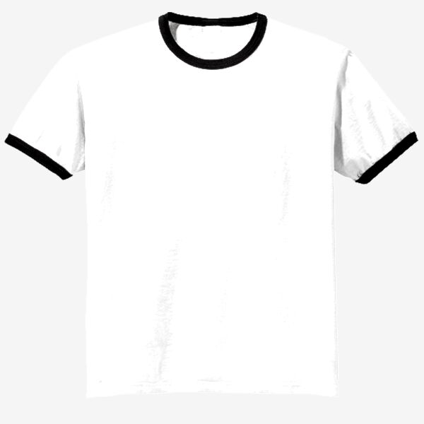 CONTRACT Adult  Ringer T-Shirt - you supply Thumbnail
